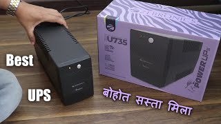 ZEBRONICS Zeb-U735 600VA UPS | Best UPS For Computer 2024 | Best UPS for Desktop PC under 2000 India