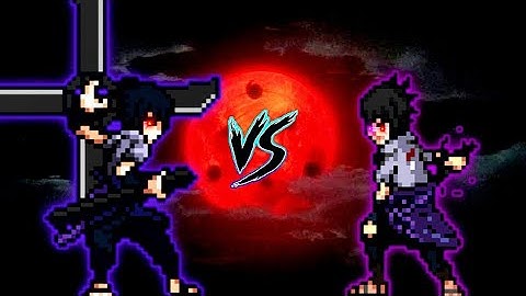 Who is Stronger ?🤔 | Sasuke EMS RN V4 OP VS Sasuke Rinnegan V3 OP in Jump Force Mugen