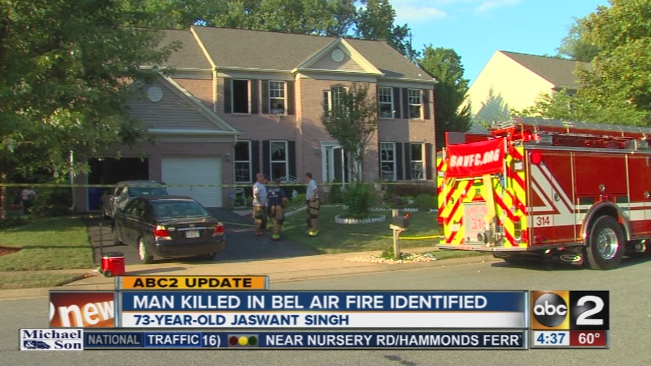Man killed in Bel Air house fire identified - YouTube