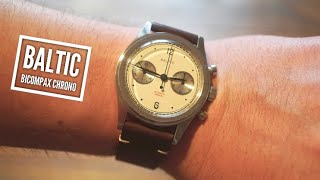 BALTIC BiCompax Chronograph Watch Review - Vintage Inspired Mechanical Watch!