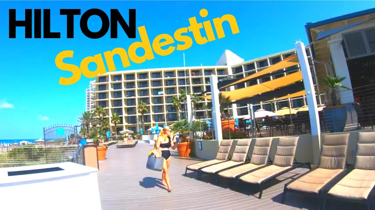 Hilton Sandestin Hotel - Beach Golf Resort and Spa Walking Tour Florida USA