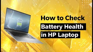 How to Check Battery Health in HP Laptop screenshot 5
