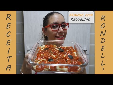 Receita de Rondelli de Frango com Requeijão