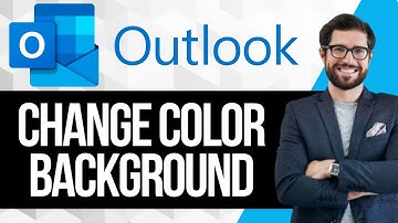 How to Change Outlook Background Color