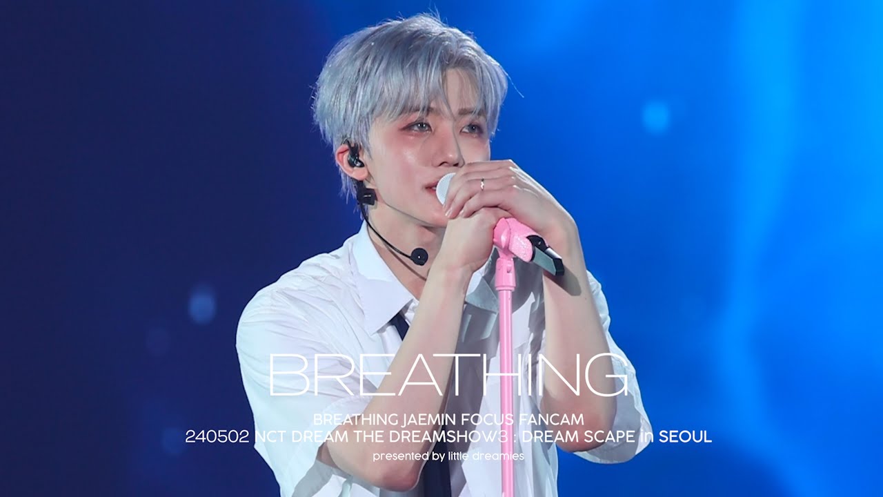 4K - 240503 NCT DREAM BREATHING - JAEMIN FOCUS THE DREAMSHOW 3 DREAM SCAPE in SEOUL