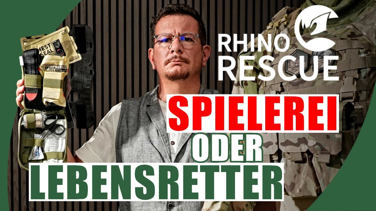 Taktische Erste Hilfe – Spielerei oder Lebensretter? Rhino Rescue im Check.