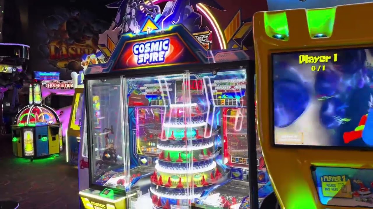 Pinstack Bowling Alley & Arcade Full Tour! (Plano TX)