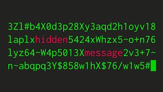 hidden message