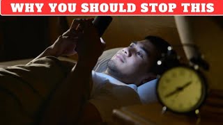 What Happens if You STOP Using Your Cell Phone Before Bed for 2 weeks.