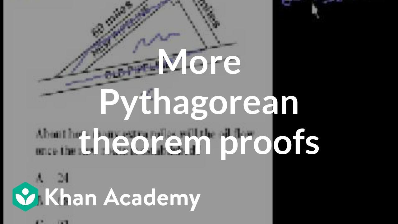 CA Geometry: Pythagorean theorem, compass constructions | Worked examples | Geometry | Khan Academy