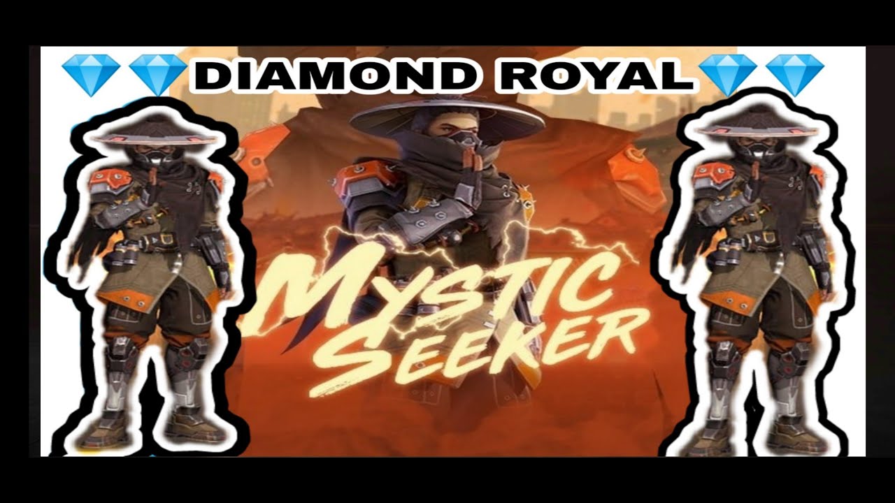 [M&M] FREEFIRE 💎💎MYSTIC SEEKER BUNDLE || DIAMOND ROYAL || ONLY 28 CARDS