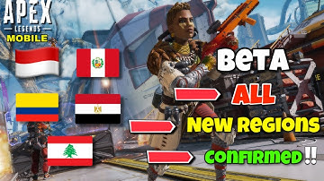 Apex Legends Mobile Closed Beta 2 - Developer News & Regions