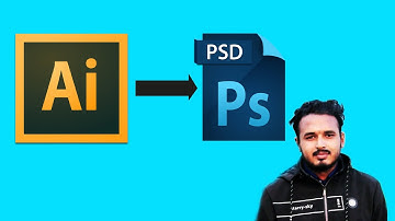 How to convert AI to PSD file format  | Sajib Hosen Shanto