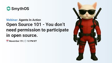 Agents in Action - Open Source 101 - You don’t need permission to participate in open source.