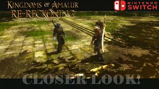 Kingdoms of Amalur Nintendo Switch Docked Gameplay Review | Graphic   FPS [closer look]