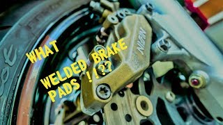 Honda CBR600RR - Front brake pads change