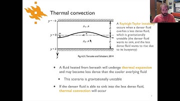 Geodynamics - Lecture 10.1: Essentials of thermal convection