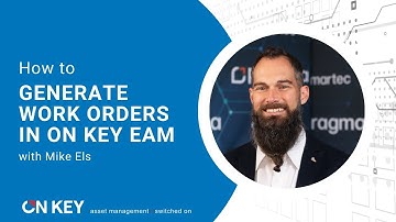 How to Generate Work Orders in On Key EAM