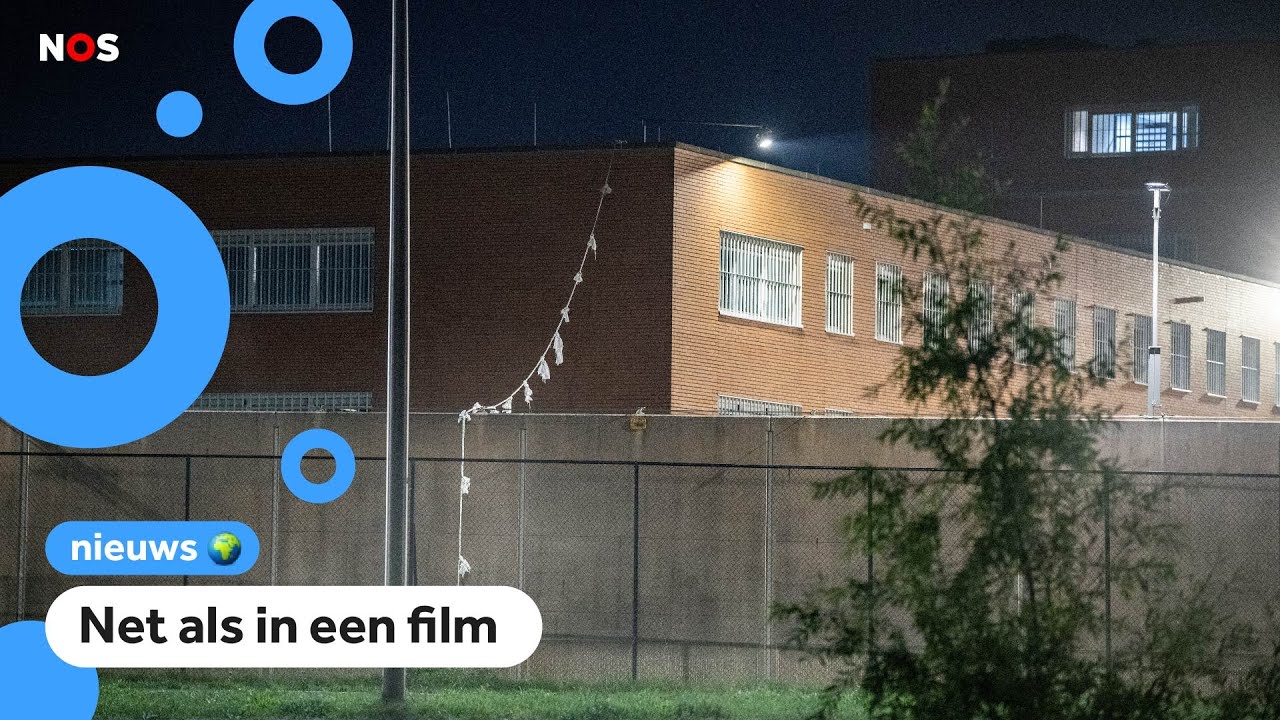 Gevangene ontsnapt op bizarre manier uit gevangenis