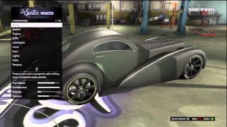GTA 5: FULLY CUSTOMIZED Bugatti Type 57SC (Atlantic Truffade Z-Type) Los Santos Customs + Gameplay GTA 5: FULLY CUSTOMIZED Bugatti Type 57SC (Atlantic Truffade Z-Type) Los Santos Customs + Gameplay