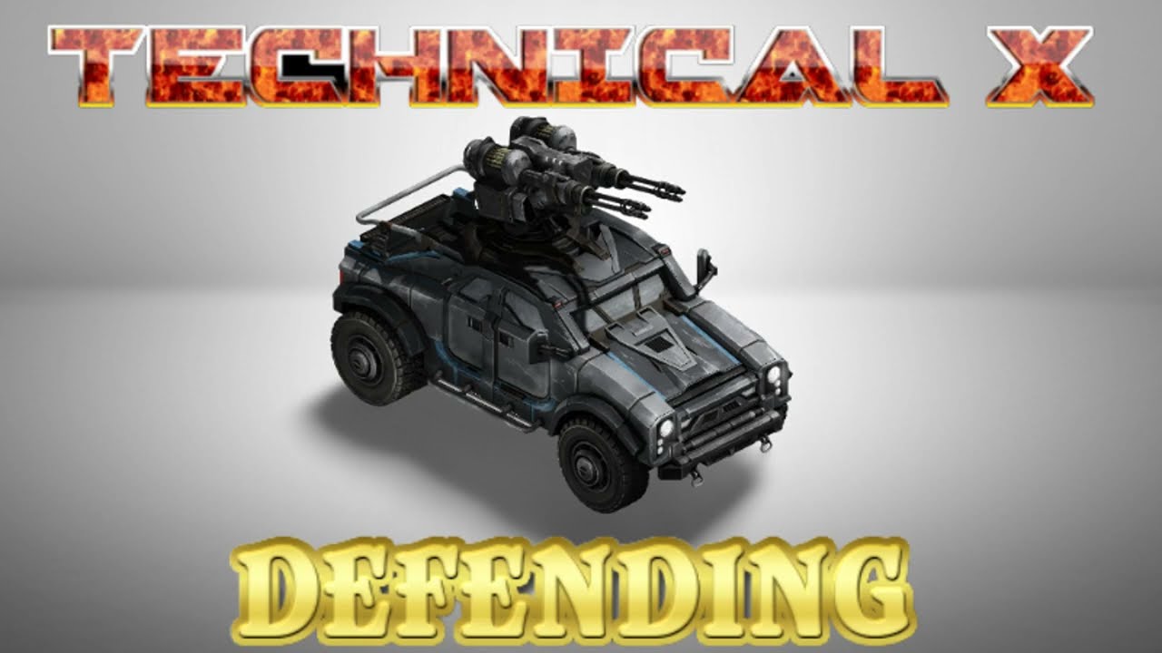 War Commander Technical X Defending Base .