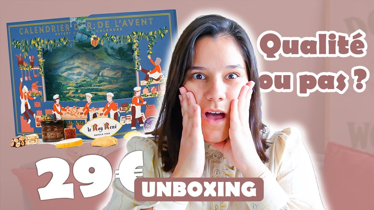 Un calendrier aussi gourmand pour 29 € ? Je ne m’y attendais pas !