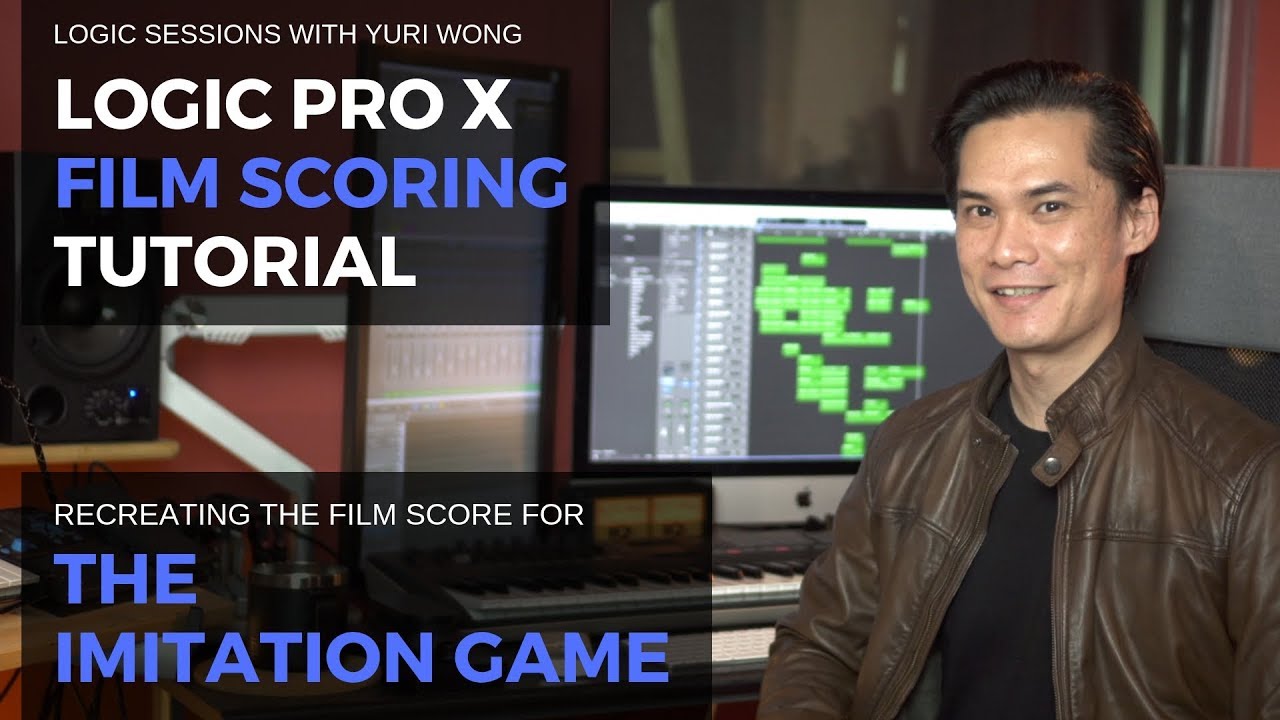 Ремейк музыки к фильму «Игра в имитацию» | Учебное пособие по Stock Logic Pro X