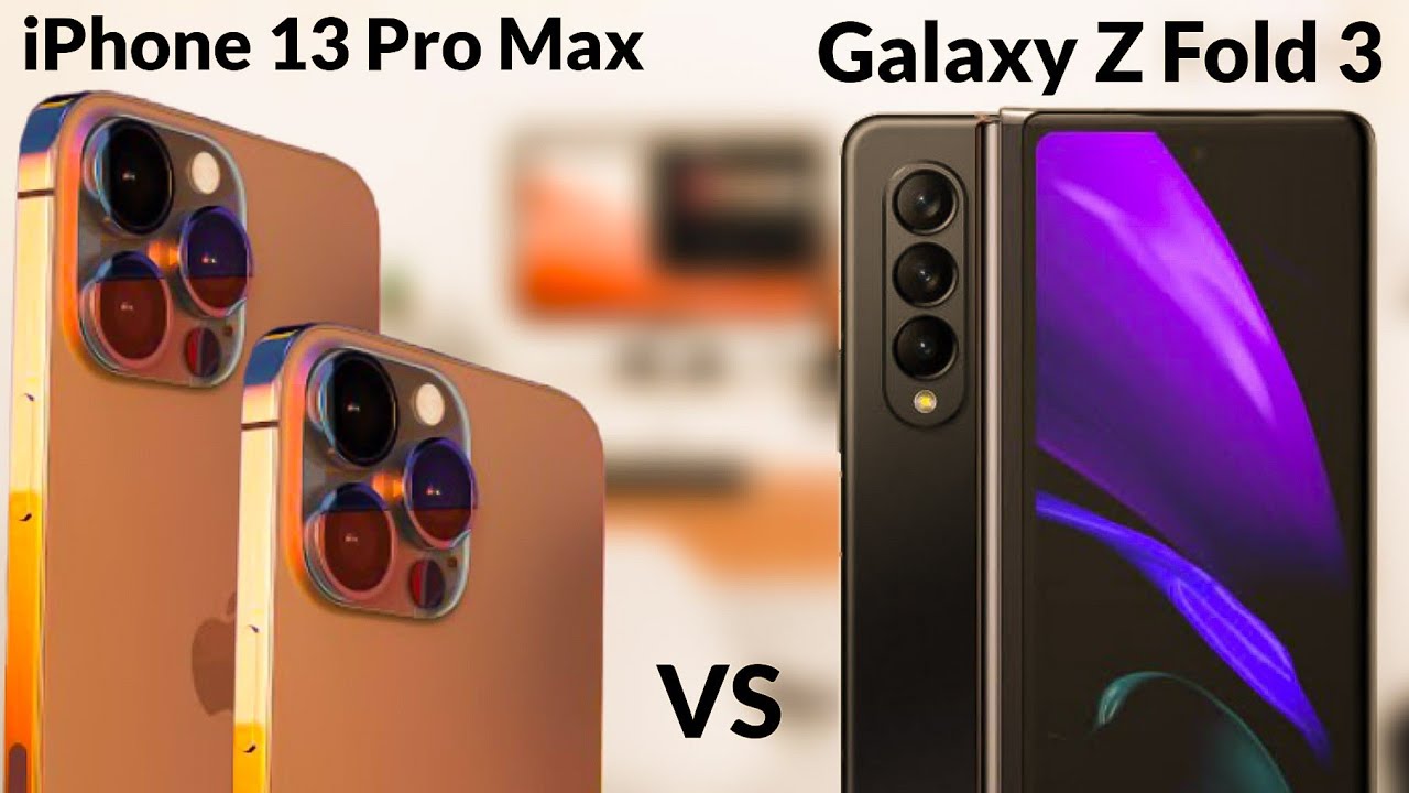 iPhone 13 Pro Max x Samsumg Galaxy Z Fold3: qual melhor top de linha?