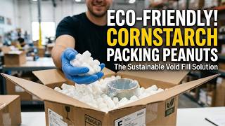 Cornstarch Packing Peanuts: Evolution from Expanded Polystyrene to Sustainable Loose-Fill Packaging