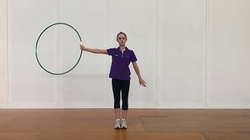 Beginner Rhythmic Gymnastics Hoop Handling Technique