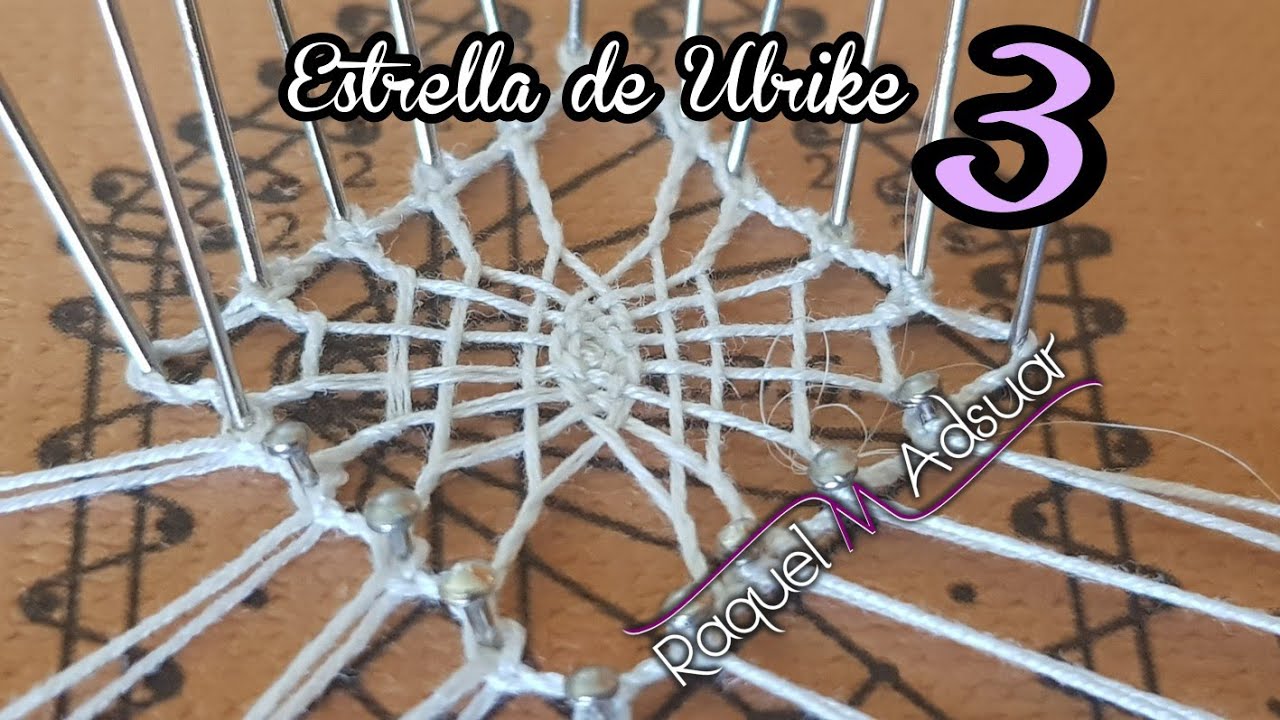 Araña Estrella de Ulrike 3 - Raquel M.Adsuar Bolillotuber
