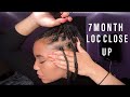 7 MONTH LOC CLOSE UP | BEFORE + AFTER RETWIST | NEW LOC COUNT???