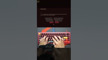 Shang-Chi Keyboard Sound /Typing Test