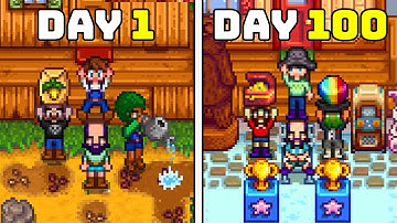 We Played 100 Days of Stardew Valley Multiplayer