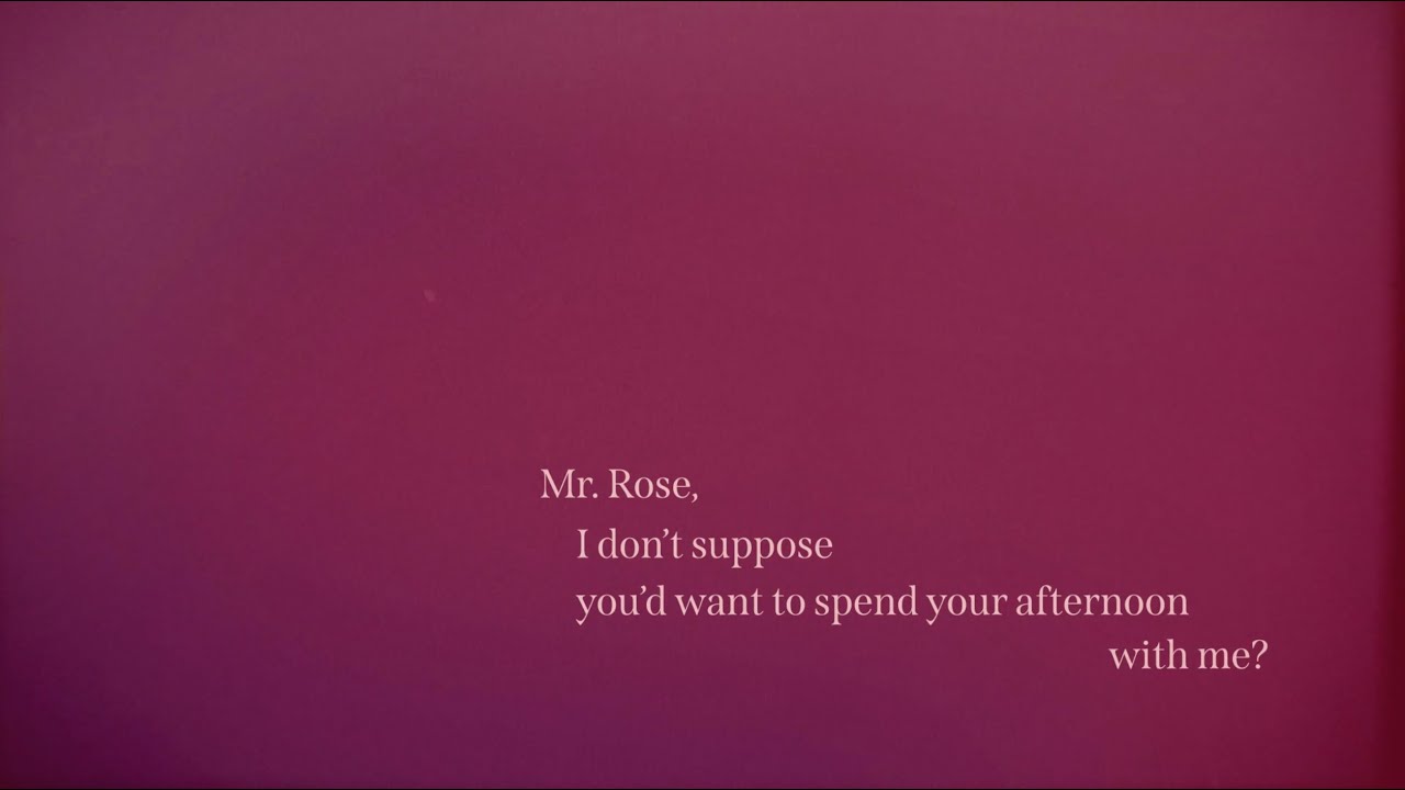 在 YouTube 上觀看「Spence Hood - Mr. Rose [Official Lyric Video]」