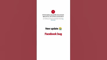 Unfortunately your profile has not been approved to use content monetization 🤯😱 #facebook #issue