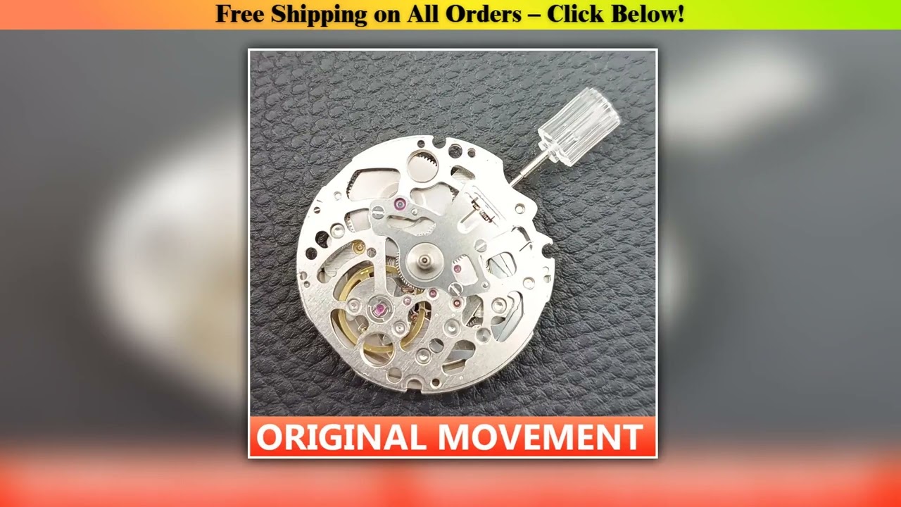 NH70/NH70A Hollow Automatic Watch Movement 21600 BPH 24 Jewels High Accuracy Wristwatches