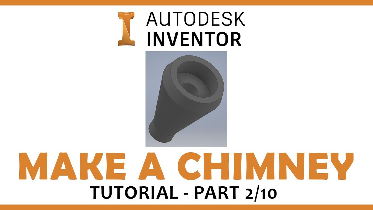 Inventor Model Train Tutorial Chimney (Part 2/10) YouTube