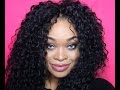 Precurled Freetress Deep Twist Invisible Knot Crochet Braids | Step By Step | Beginner Friendly