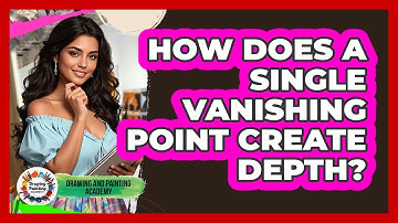How Does a Single Vanishing Point Create Depth?