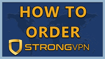How to order a StrongVPN package
