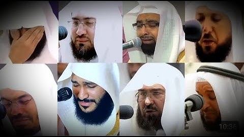 عندما يبكي قراء القران الكريم أثناء الصلاة | لحظات مؤثرة  |  IMAMS BREAKS INTO TEARS | EMOTIONAL