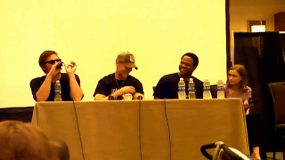Walking Dead Panel with Norman Reedus, Michael Rooker, IronE Singlton, Chandler Riggs, Madison Lintz