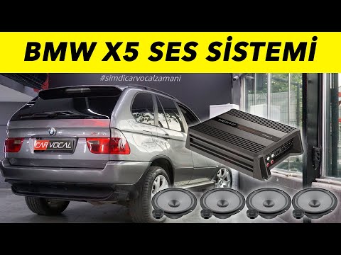 BMW X5 Ses Sistemi Yapımı