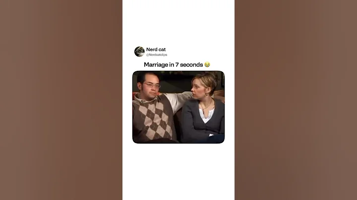 Marriage explained in 7 seconds 😭