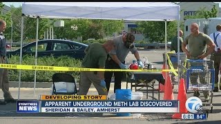 Apparent underground meth lab discovered under Walmart parking lot