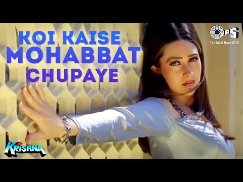 Koi Kaise Mohabbat Chupaye | Krishna | Sunil Shetty, Karisma Kapoor | Kumar Sanu, Sadhana Sargam