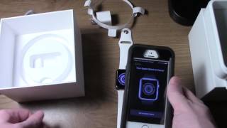 Apple watch series 2 with stainless steel case, unboxing and initial
setup. i later added the pin code, it's needed for pay to work.