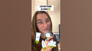 Create your own frames in Canva 🖼️✨ #canva #canvatricks #canvahack #canvatutorial