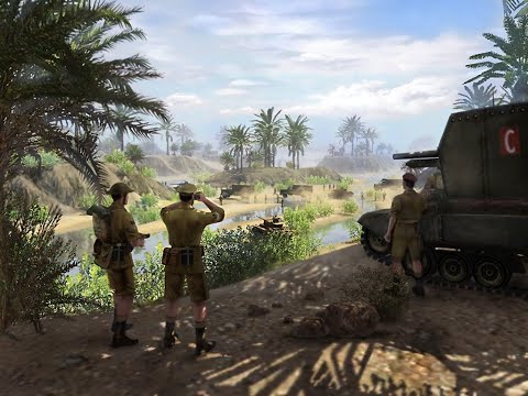 Видео: Men of War\ В тылу Врага 2: Лис пустыни. Кампания за Германию. Миссия№4- На пути к Тунису.